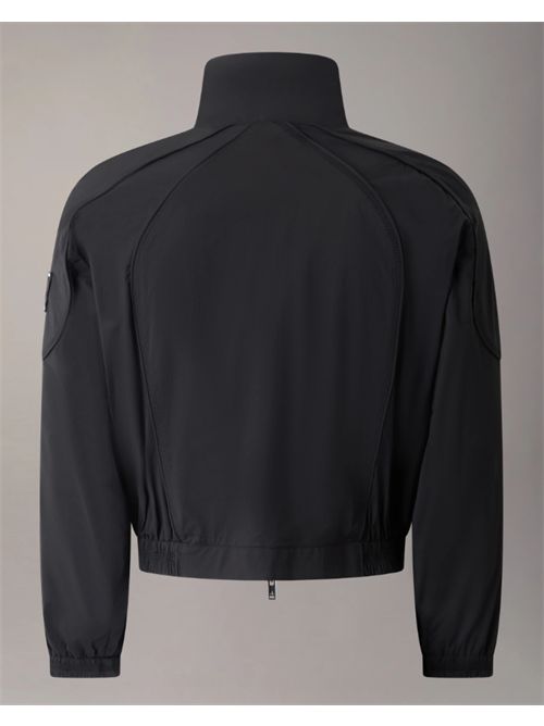 SKYLINE CROP JACKET MOOSE KNUCKLES | M16LJ127292 BLACK